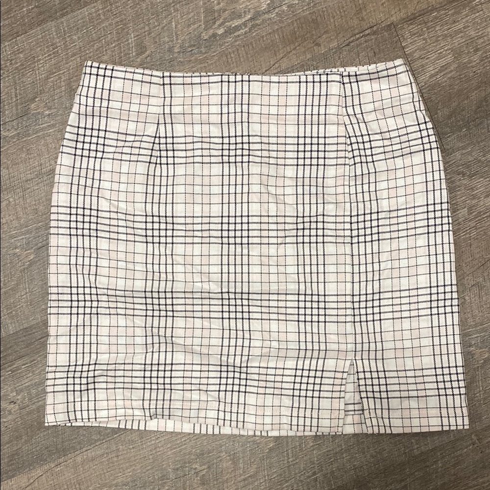 Plaid Checkered Skirt